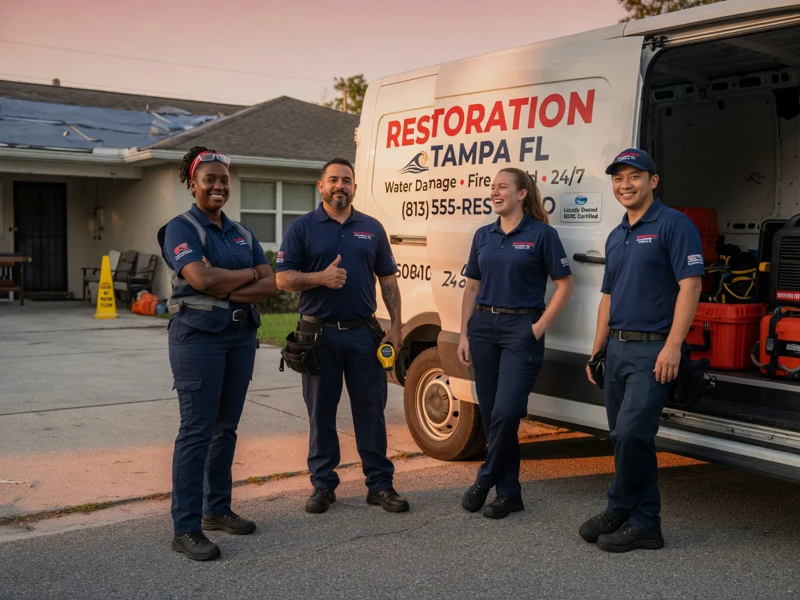 Water Damage Restoration company in Luxemburg, WI
